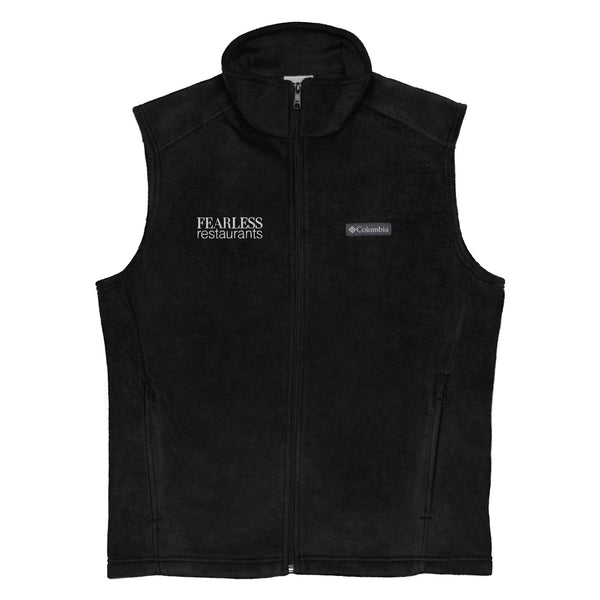 Fearless Restaurants Men’s Columbia fleece vest