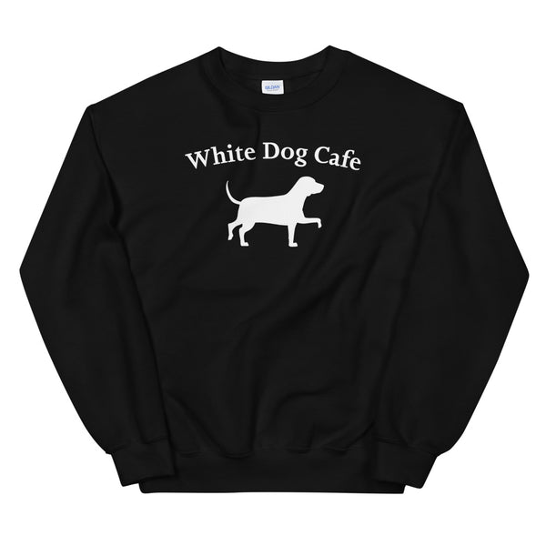 White Dog Crewneck Sweatshirt