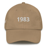 NEW "1983" Dad Hat