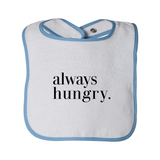 Infant always hungry. Terry Bib