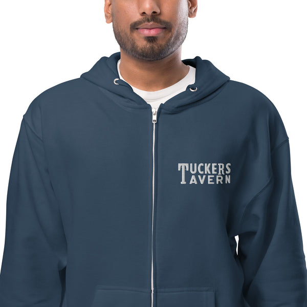 Tuckers Tavern Unisex Fleece Zip-Up Hoodie