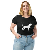 White Dog Cafe Women’s Fitted T-shirt