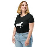 White Dog Cafe Women’s Fitted T-shirt